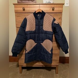 VINTAGE Bob Allen Shooting Quilted Hunting Puffer Jacket | Men’s Small